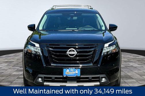 Super Black 2023 Nissan Pathfinder Platinum 4WD