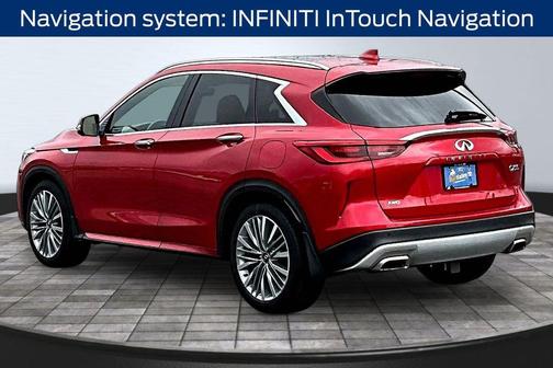 Dynamic Sunstone Red 2023 INFINITI QX50 AUTOGRAPH AWD