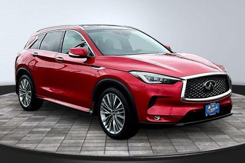Dynamic Sunstone Red 2023 INFINITI QX50 AUTOGRAPH AWD