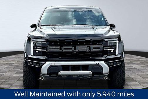 Agate Black Metallic 2025 Ford F-150 Raptor