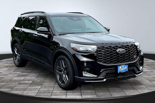 Agate Black Metallic 2026 Ford Explorer ST
