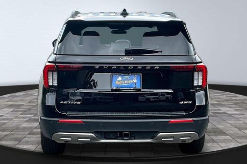Agate Black Metallic 2026 Ford Explorer Active