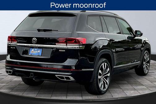 Deep Black 2021 Volkswagen Atlas 3.6L SEL