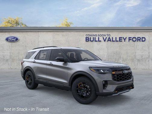 Carbonized Gray Metallic 2026 Ford Explorer Tremor