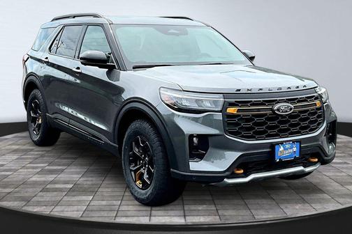 Carbonized Gray Metallic 2026 Ford Explorer Tremor
