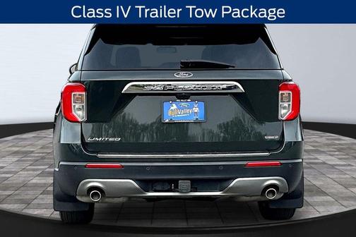 Forged Green Metallic 2023 Ford Explorer Limited