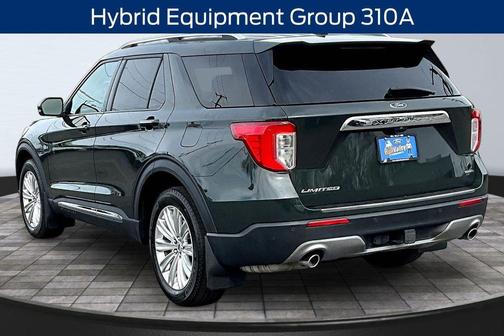 Forged Green Metallic 2023 Ford Explorer Limited