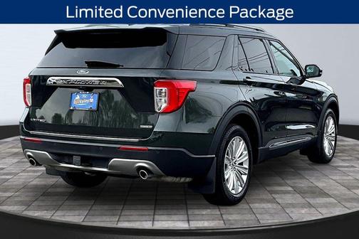 Forged Green Metallic 2023 Ford Explorer Limited