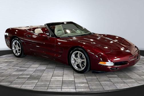 Dark Cherry Red Metallic 2003 Chevrolet Corvette Base