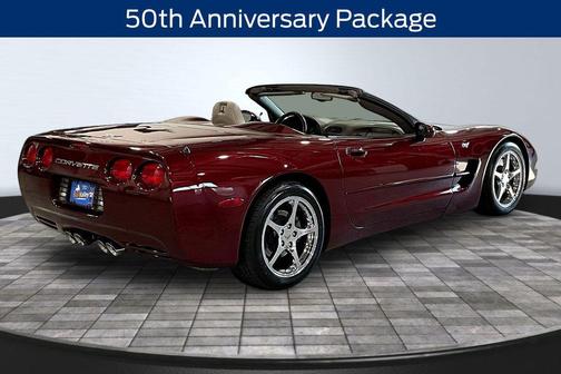 Dark Cherry Red Metallic 2003 Chevrolet Corvette Base