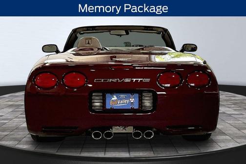 Dark Cherry Red Metallic 2003 Chevrolet Corvette Base