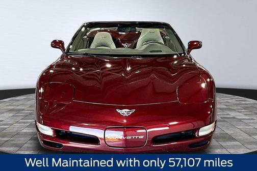Dark Cherry Red Metallic 2003 Chevrolet Corvette Base