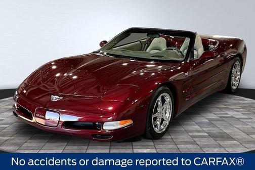 Dark Cherry Red Metallic 2003 Chevrolet Corvette Base