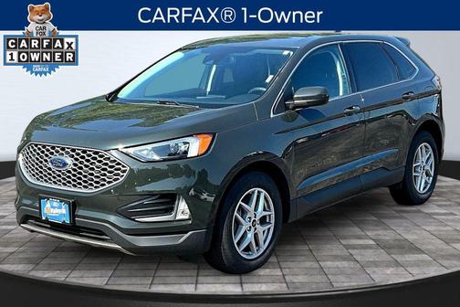 Forged Green Metallic 2023 Ford Edge SEL