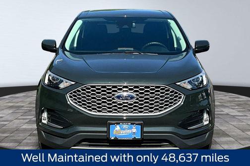 Forged Green Metallic 2023 Ford Edge SEL