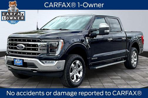 Antimatter Blue Metallic 2021 Ford F-150 Lariat