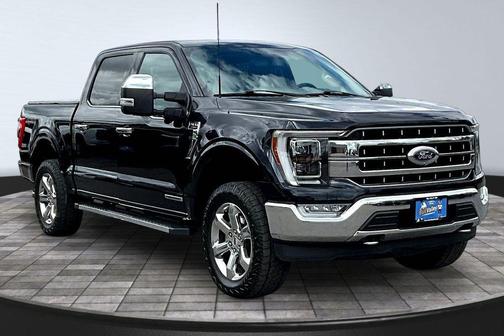 Antimatter Blue Metallic 2021 Ford F-150 Lariat