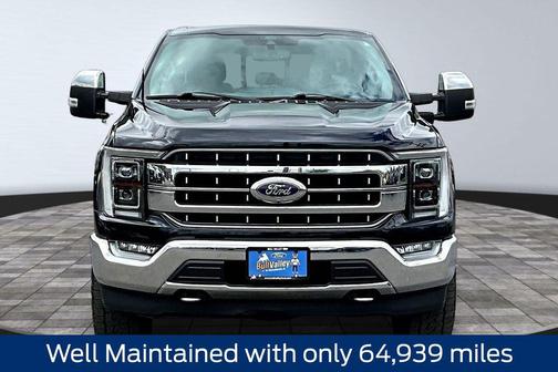 Antimatter Blue Metallic 2021 Ford F-150 Lariat