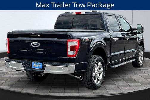 Antimatter Blue Metallic 2021 Ford F-150 Lariat
