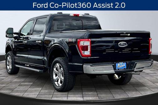 Antimatter Blue Metallic 2021 Ford F-150 Lariat