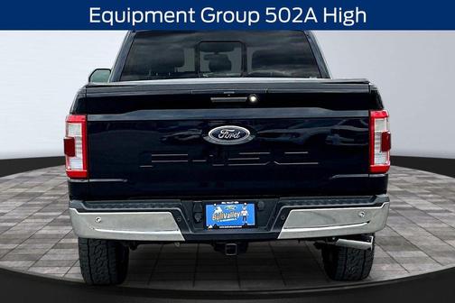 Antimatter Blue Metallic 2021 Ford F-150 Lariat