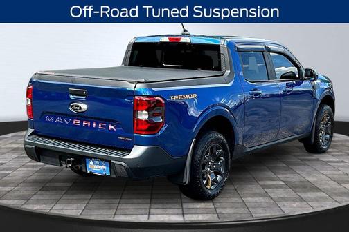 Atlas Blue Metallic 2023 Ford Maverick Lariat
