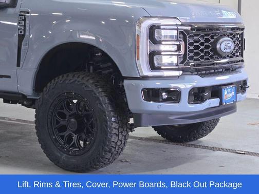 Glacier Gray Metallic Tri-Coat 2026 Ford F-350 Lariat
