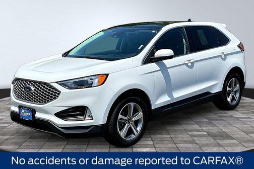 Oxford White 2023 Ford Edge SEL