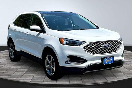 Oxford White 2023 Ford Edge SEL