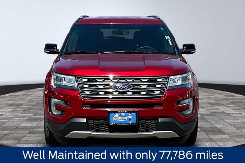 Ruby Red Metallic 2017 Ford Explorer XLT