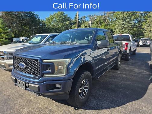 Blue 2018 Ford F-150 XL