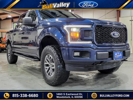 Blue 2018 Ford F-150 XL