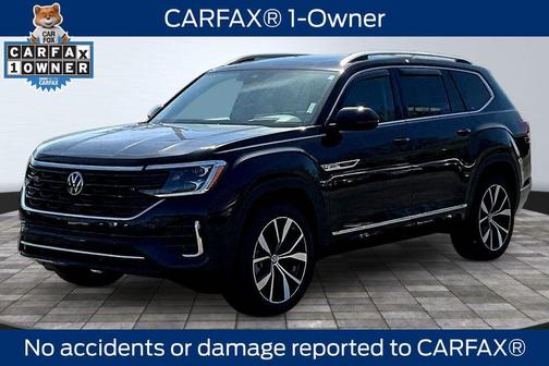 Deep Black Pearl 2025 Volkswagen Atlas 2.0T SEL Premium R-Line 4MOTION