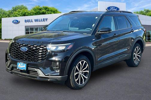 Agate Black Metallic 2026 Ford Explorer ST-Line