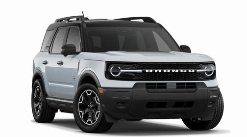 Space White Metallic 2026 Ford Bronco Sport Outer Banks