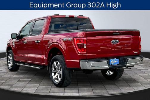 Rapid Red Metallic Tinted Clearcoat 2021 Ford F-150 XLT