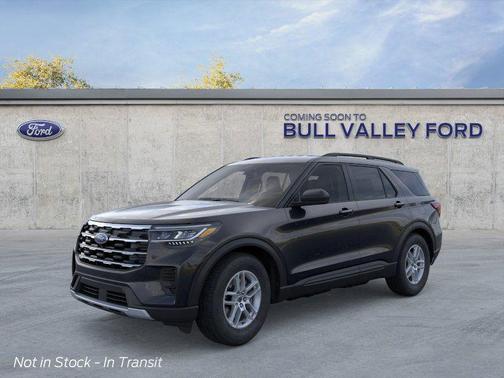 Agate Black Metallic 2026 Ford Explorer Active