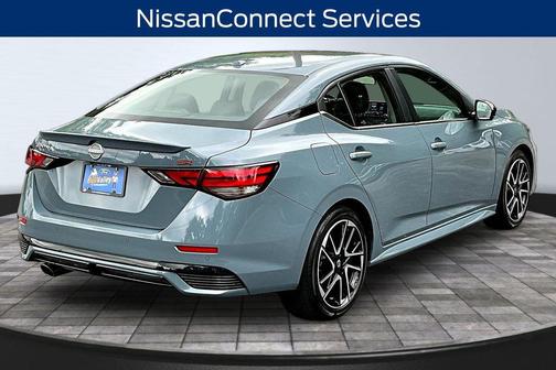 Atlantic Gray Metallic 2024 Nissan Sentra SR