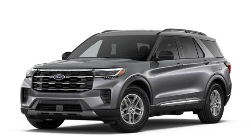Carbonized Gray Metallic 2026 Ford Explorer Active