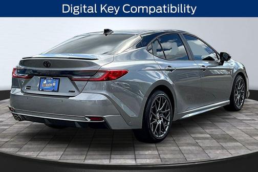 Midnight Black Metallic 2025 Toyota Camry XSE