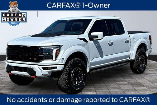 Space White Metallic 2025 Ford F-150 Raptor