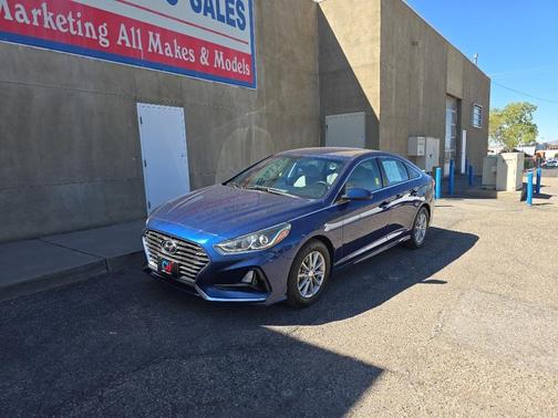 Lakeside Blue 2018 Hyundai SONATA ECO