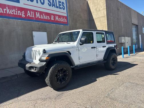 Bright White Clearcoat 2020 Jeep Wrangler Unlimited Sport