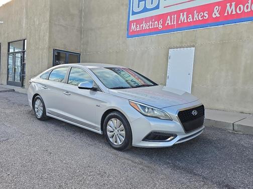 Starlight Silver 2016 Hyundai SONATA Hybrid SE