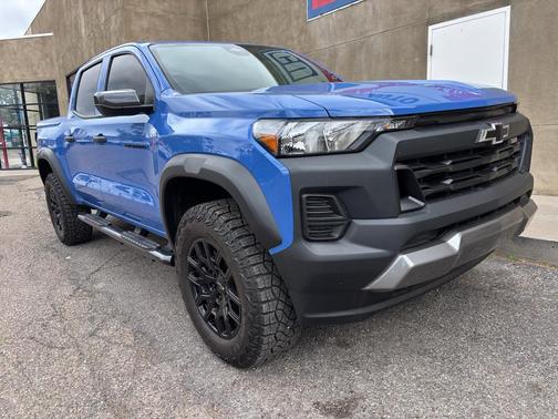 Reef Blue Metallic 2025 Chevrolet Colorado Trail Boss