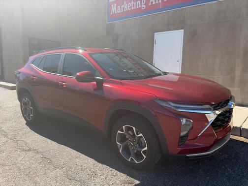 Crimson Metallic 2024 Chevrolet Trax LT