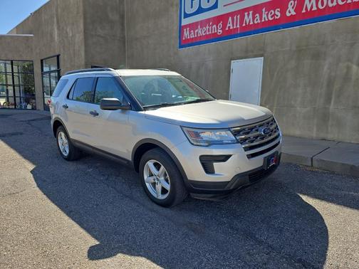 Ingot Silver Metallic 2018 Ford Explorer Base