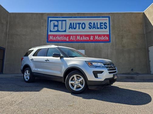 Ingot Silver Metallic 2018 Ford Explorer Base