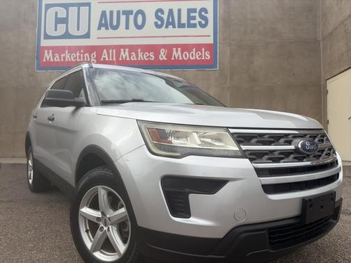Ingot Silver Metallic 2018 Ford Explorer Base
