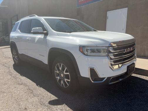 Summit White 2023 GMC Acadia SLT
